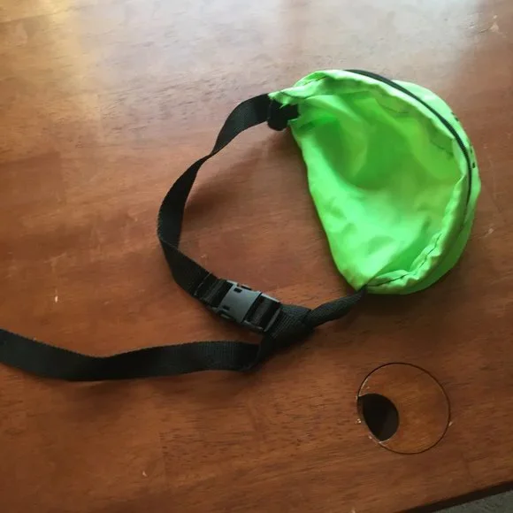 Lime Green Waist Bag - Picture 2 of 4